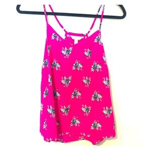 Lily Pulitzer elephant tank